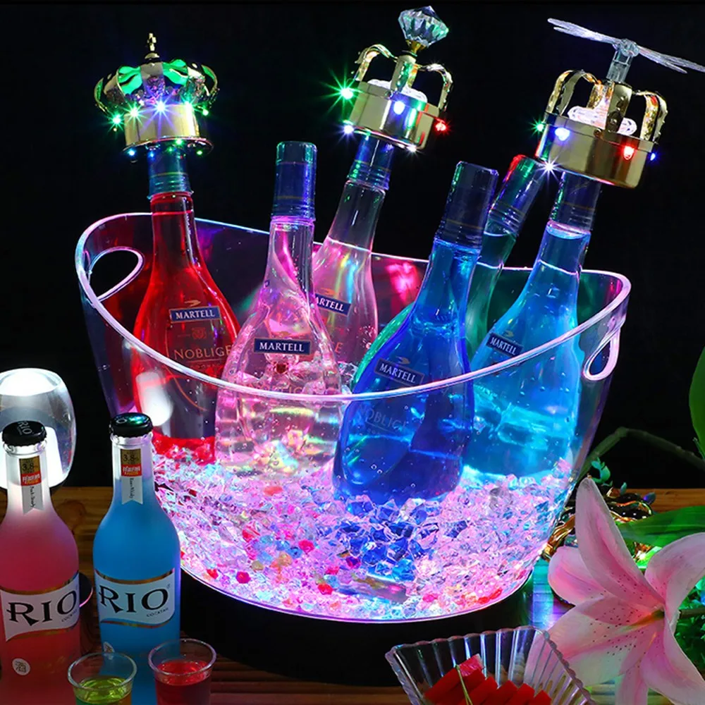 Beer Wine Up - Cubos de almacenamiento de cubos de
