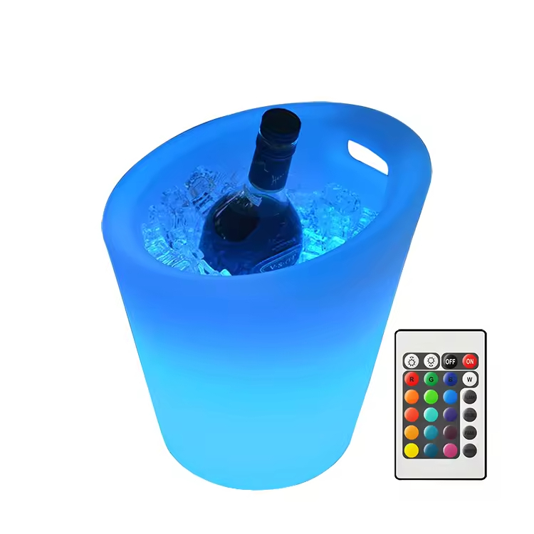 Beer Wine Up - Cubo de Hielo LED con Luz