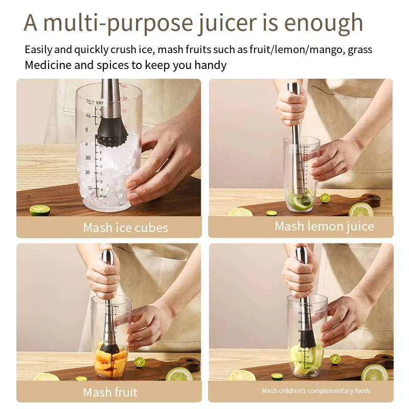 Martillo de hielo triturado de - Muddler Cocktail Bar reseña y precio