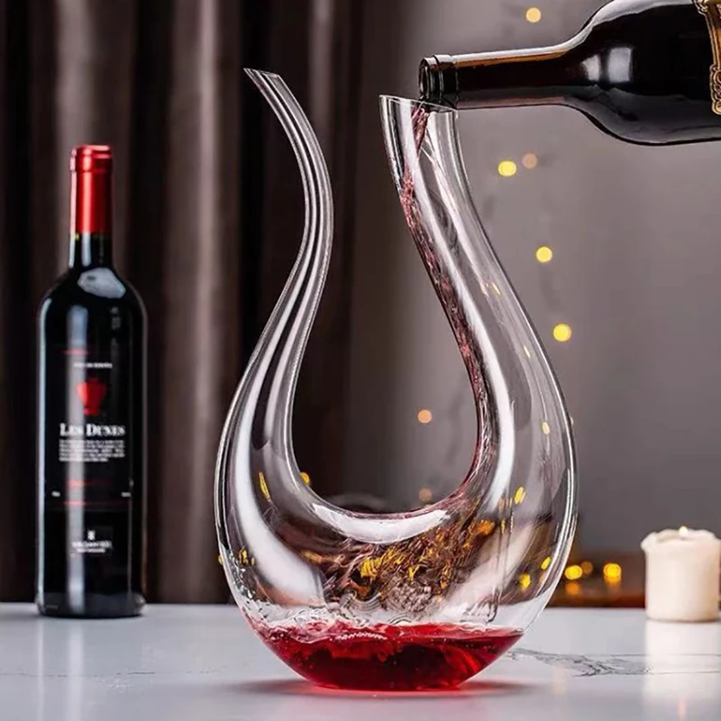 Decantador grande hecho a mano - Wine Or Beer reseña y precio